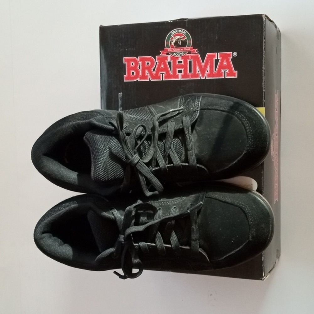 Steel Toe Brahma Work Shoe.